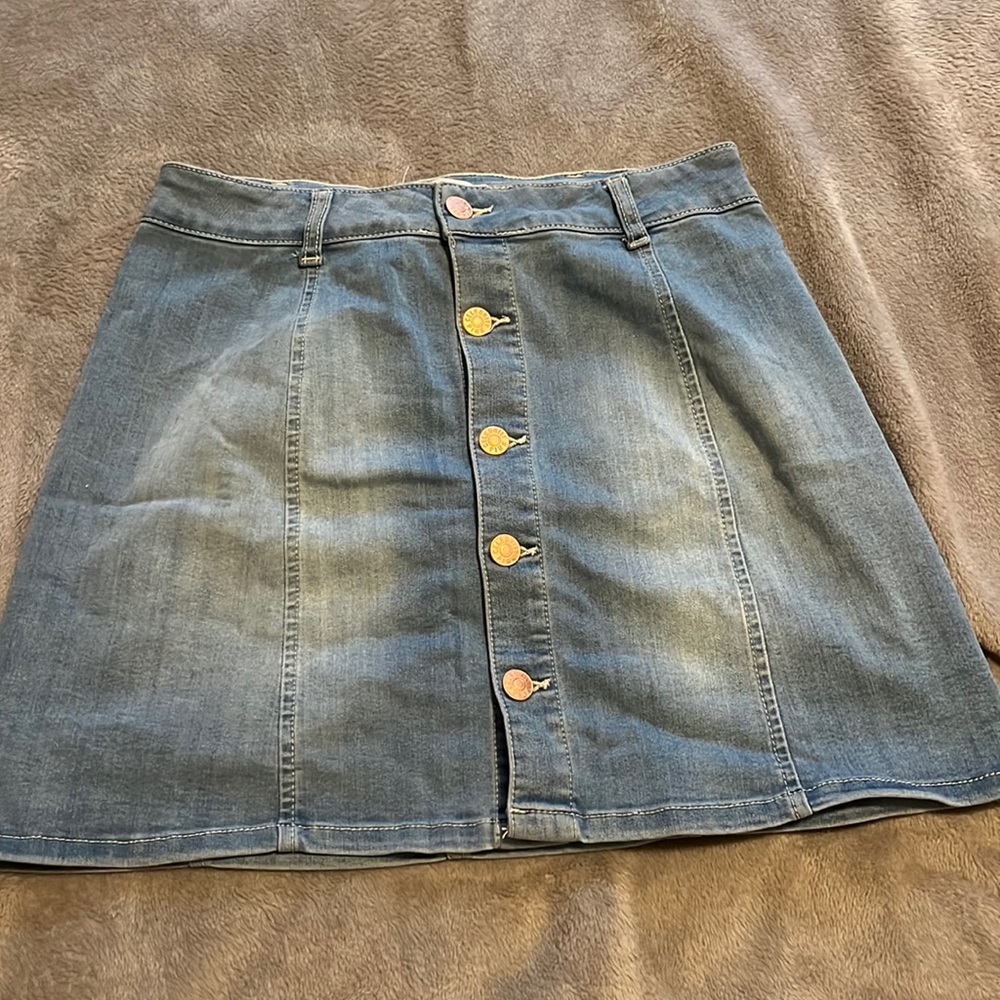 Denim skirt